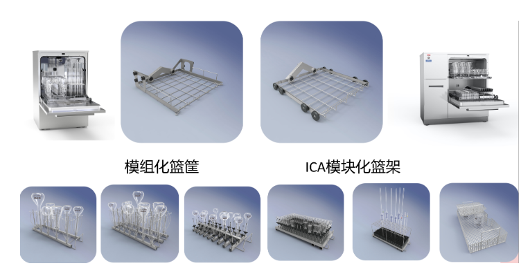 實(shí)驗(yàn)室清洗機(jī)可以滿(mǎn)足各種玻璃儀器的清洗要求